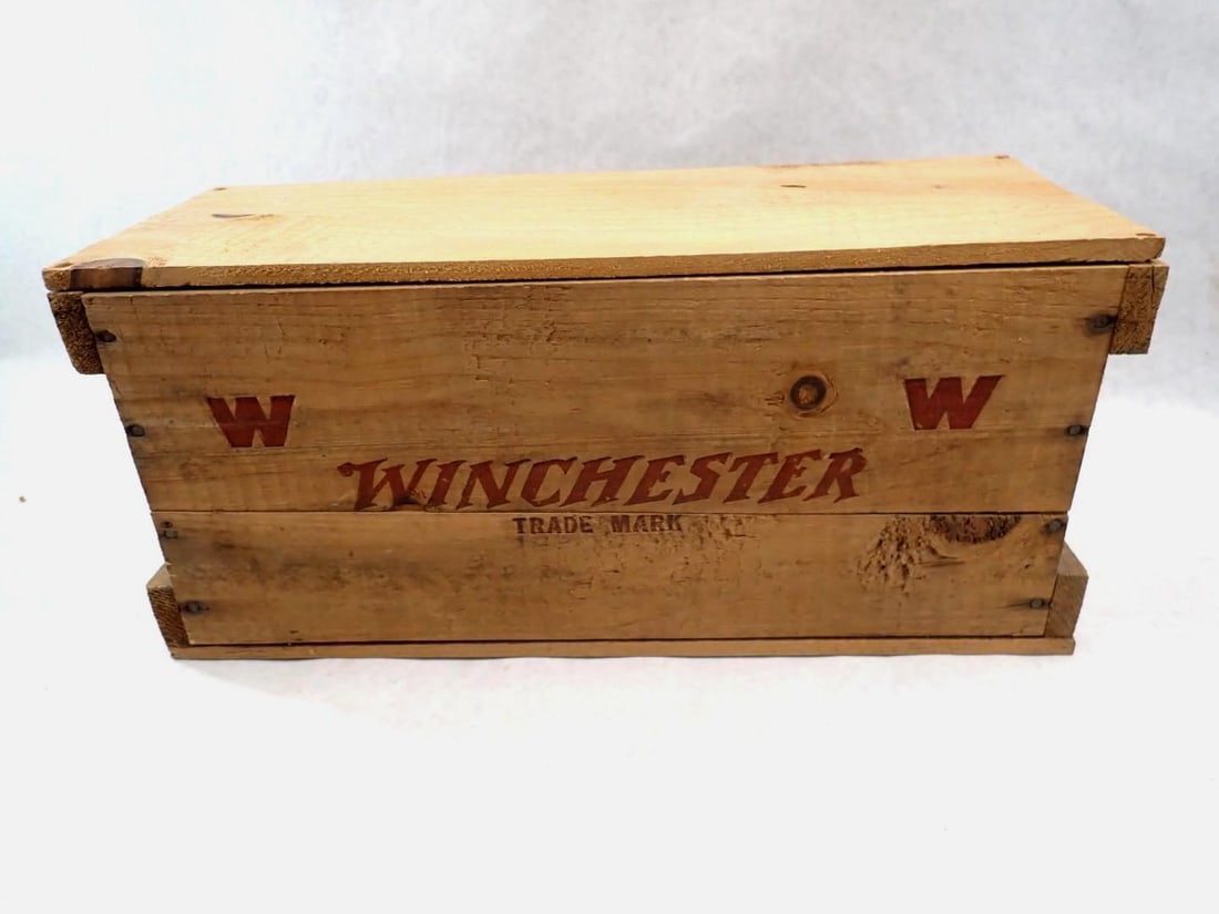 Winchester Wood Cannon Crate (1 of 4)