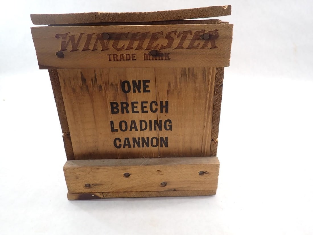 Winchester Wood Cannon Crate - 2