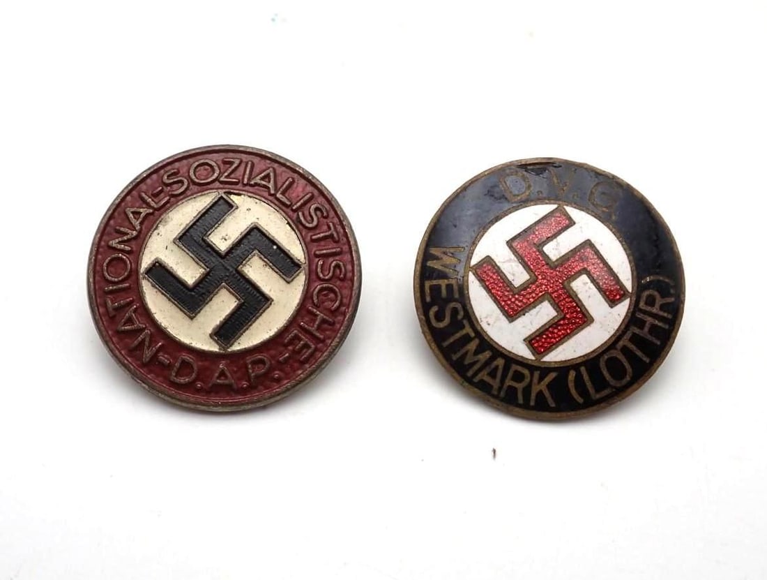 (2) WWII Era German Pins (1 of 3)