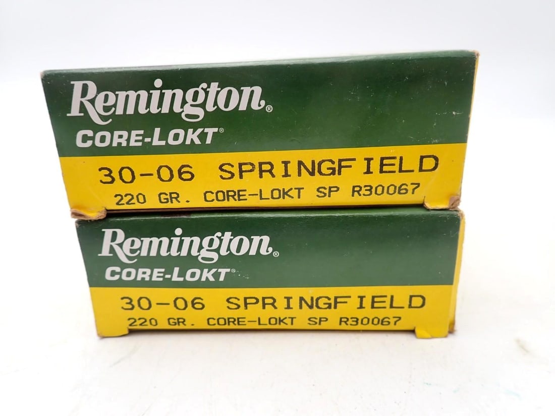 (2) Boxes of Remington .30-06 Cartridges - 2