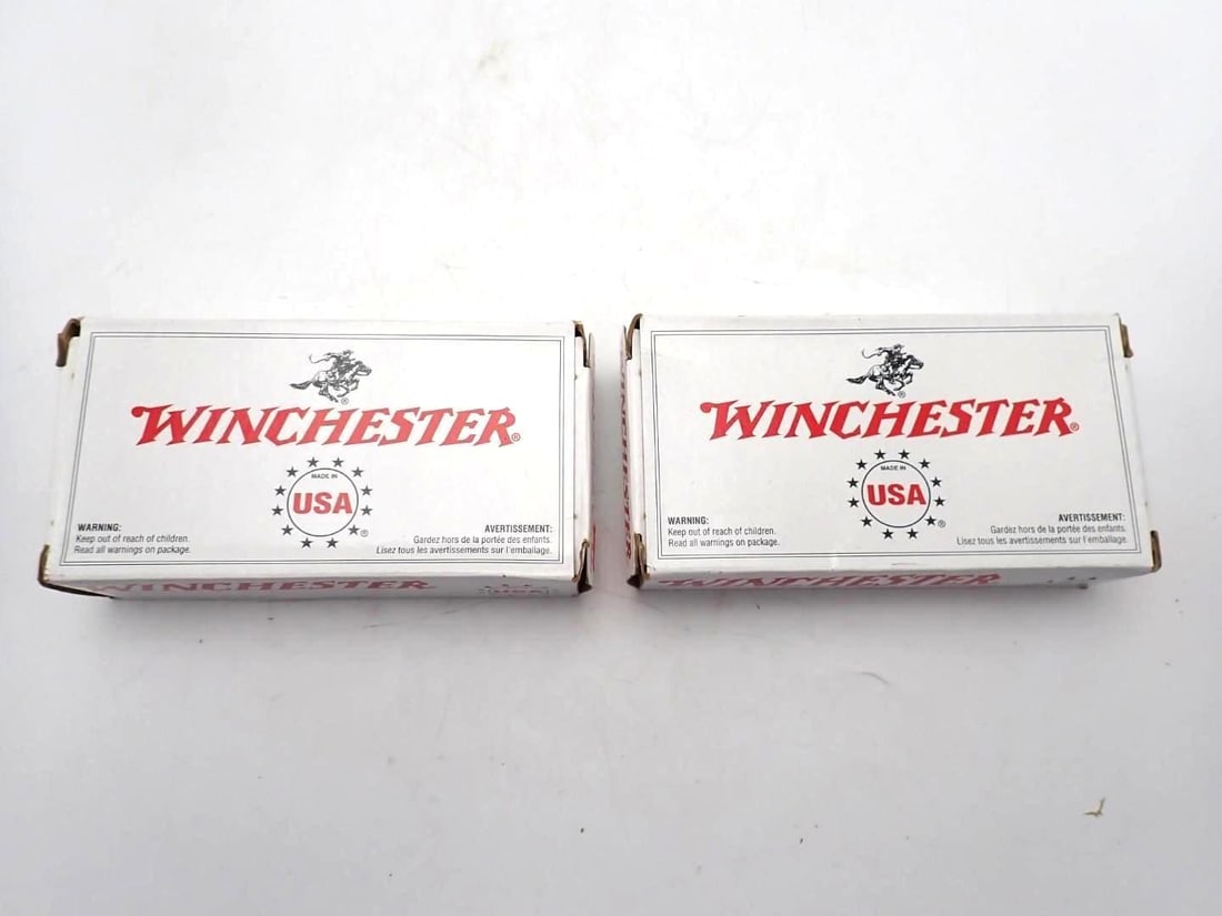(2) Boxes of Winchester .380 Auto Cartridges (1 of 2)