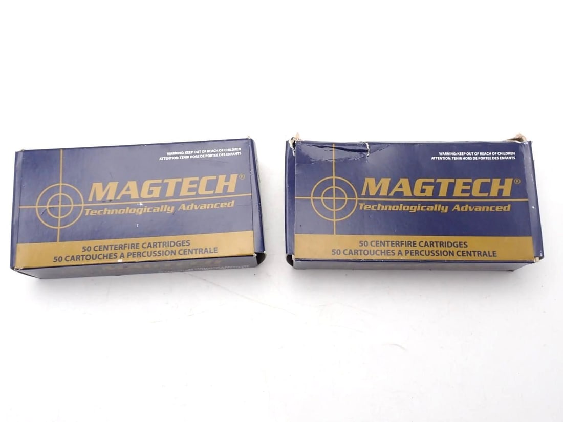 (2) Boxes of Magtech .380 Auto Cartridges (1 of 2)