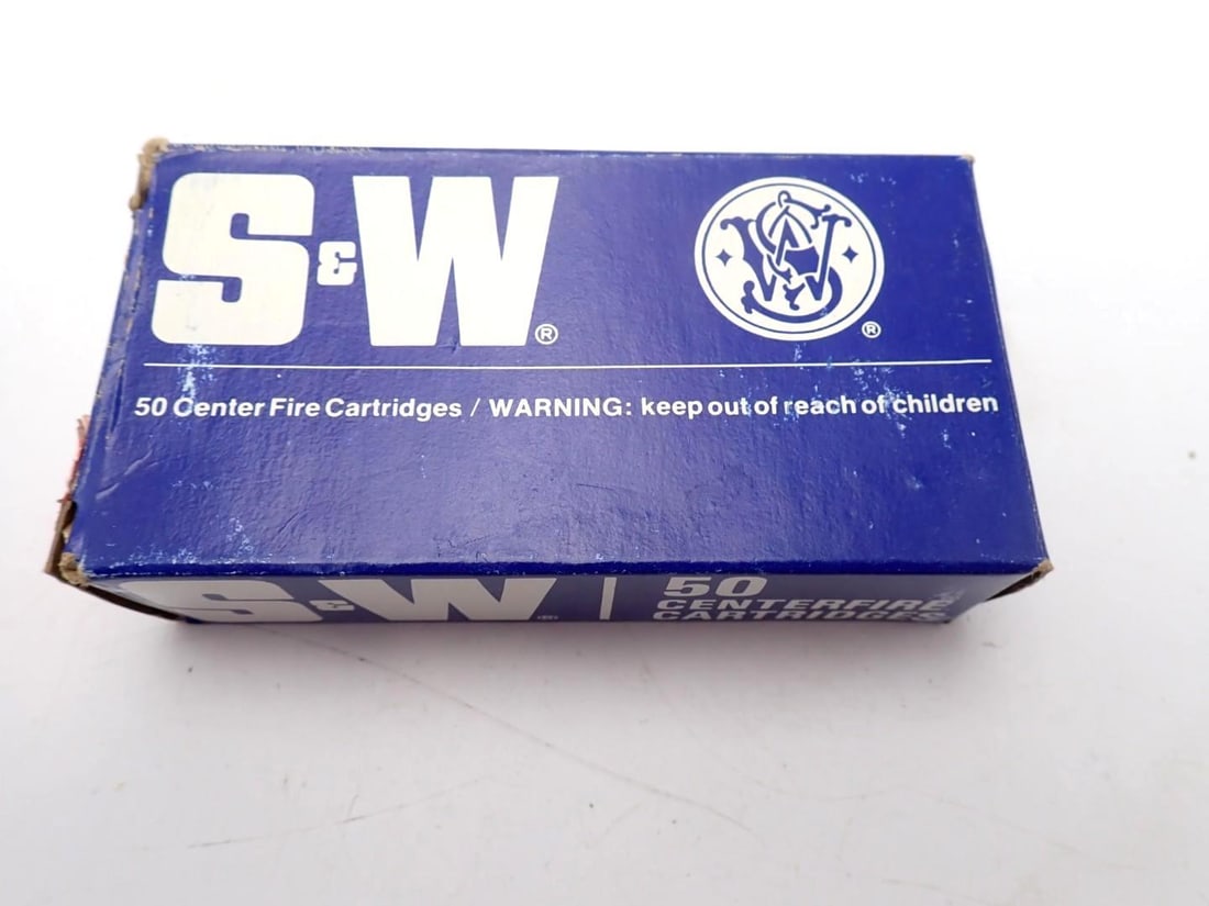(1) Box of Smith & Wesson .380 Auto Cartridges (1 of 2)