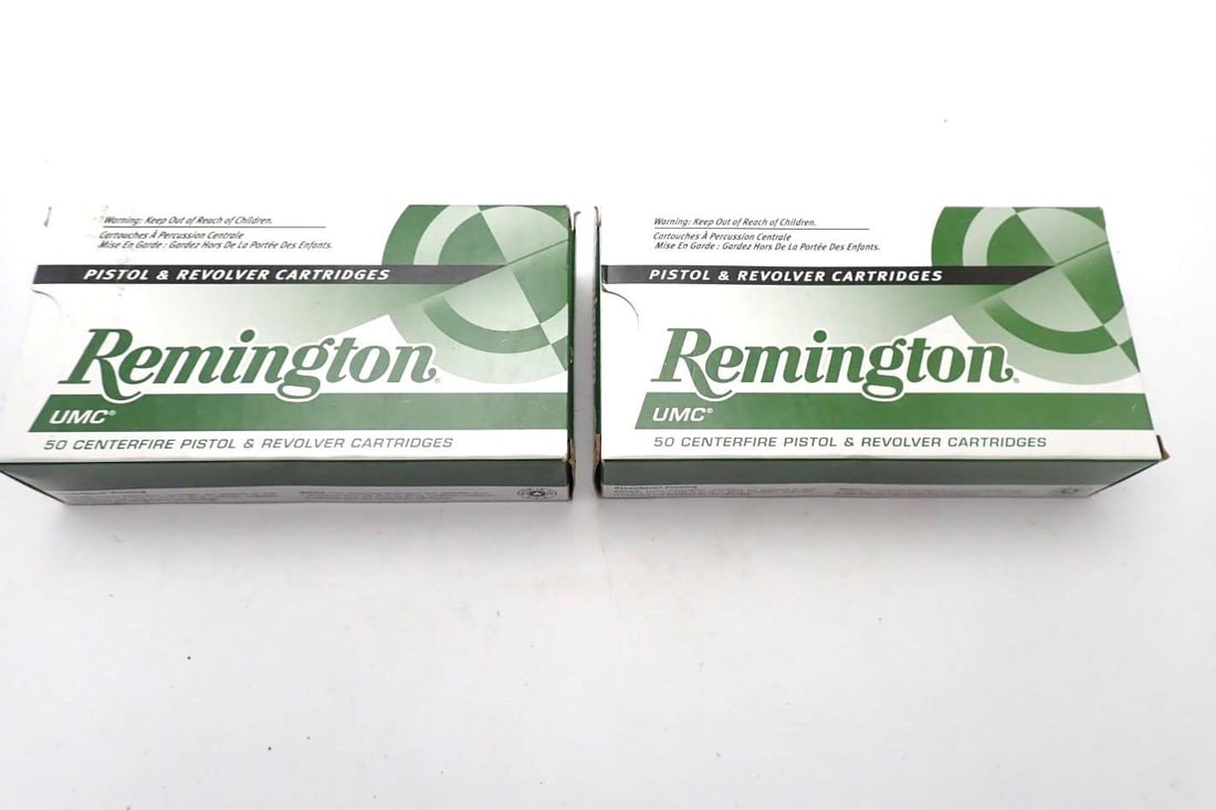 (2) Boxes of Remington .45 Auto JHP Cartridges (1 of 2)