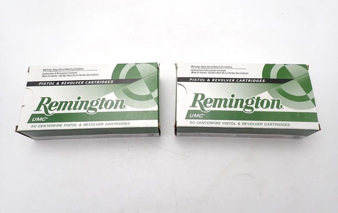 (2) Boxes of Remington .45 Auto JHP Cartridges (1 of 2)