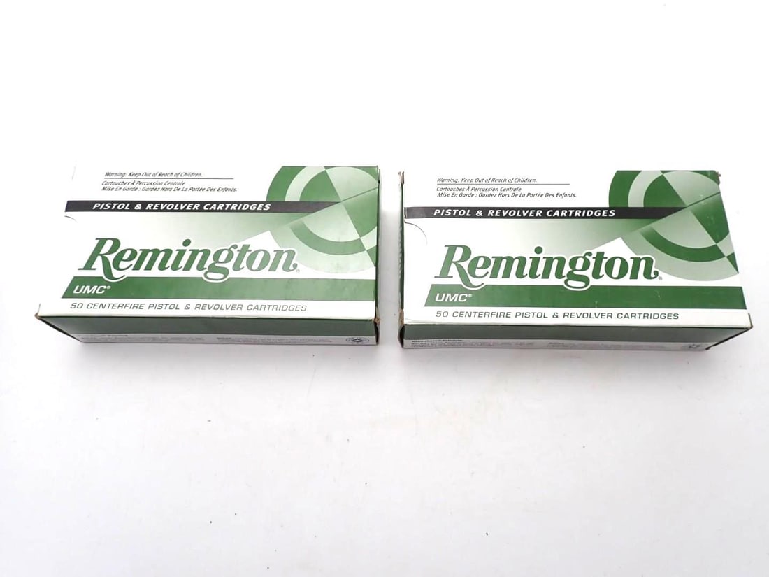 (2) Boxes of Remington .45 Auto JHP Cartridges (1 of 2)