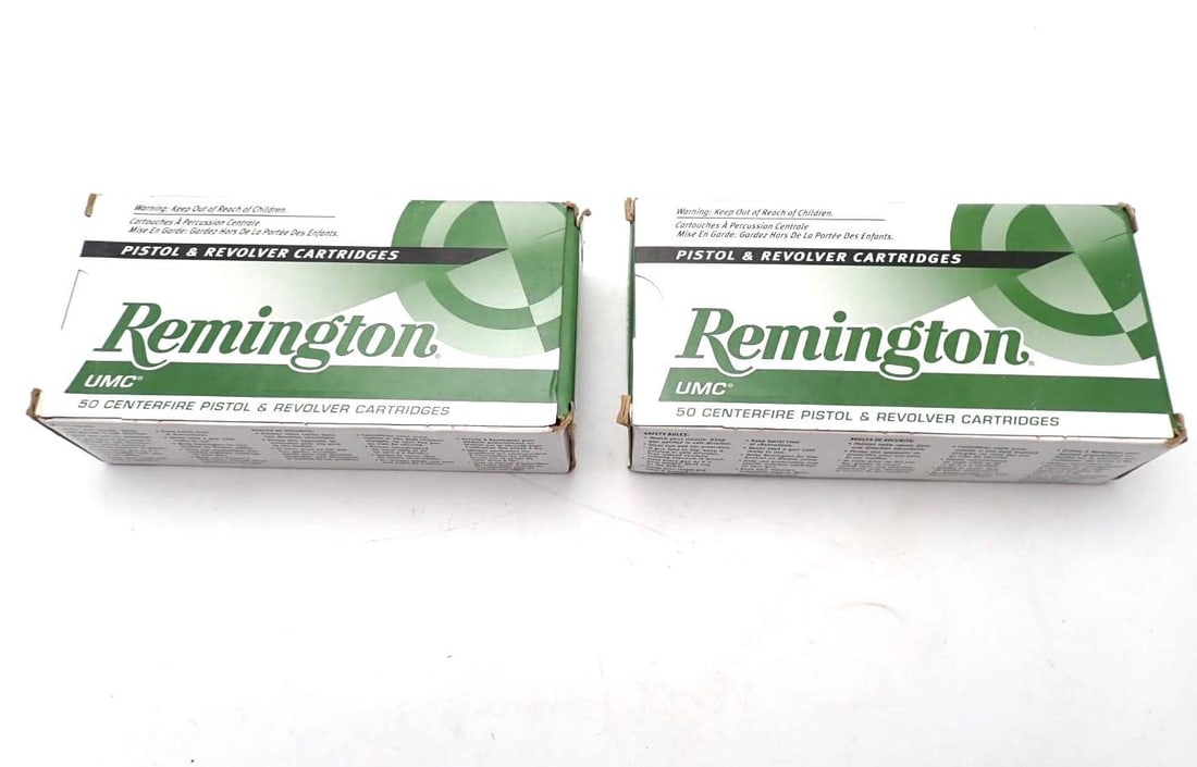 (2) Boxes of Remington .45 Auto JHP Cartridges (1 of 2)
