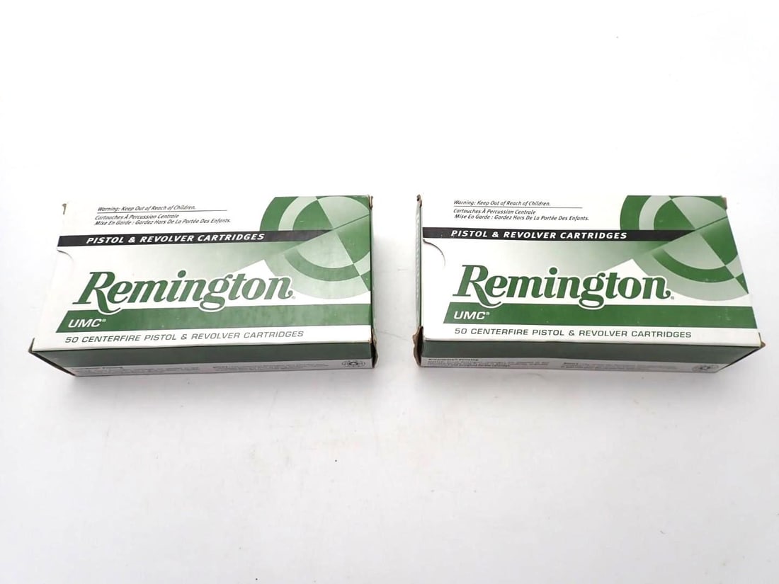 (2) Boxes of Remington .45 Auto JHP Cartridges (1 of 2)