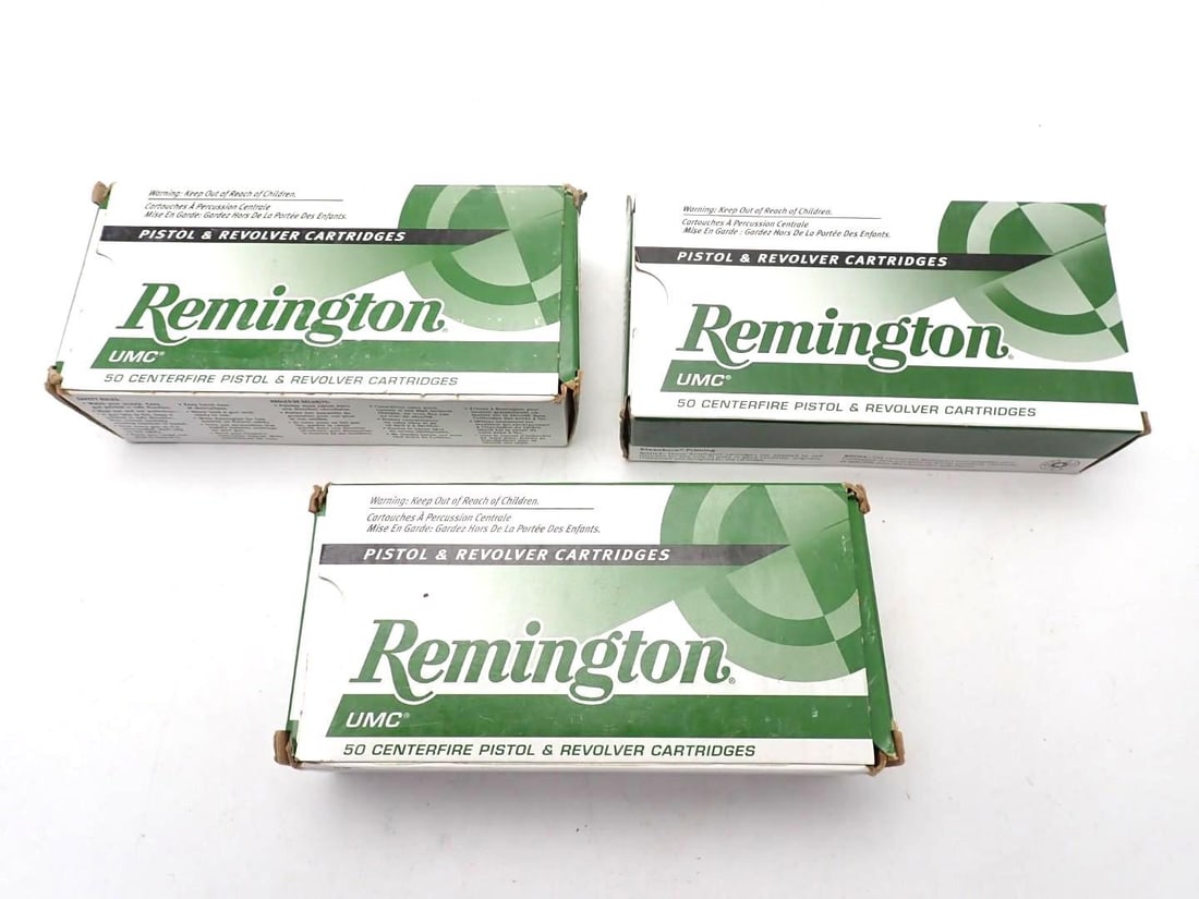 (3) Boxes of Remington .45 Auto Cartridges (1 of 2)