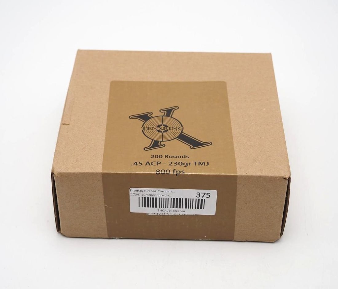 (200) Ten X Ring .45 Auto Cartridges - 3