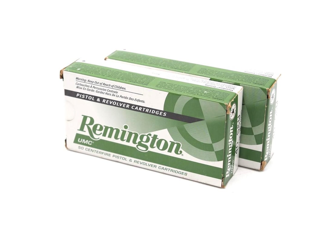 (2) Boxes of Remington .40 S&W Cartridges: (2) Boxes of Remington .40 S&W Cartridges