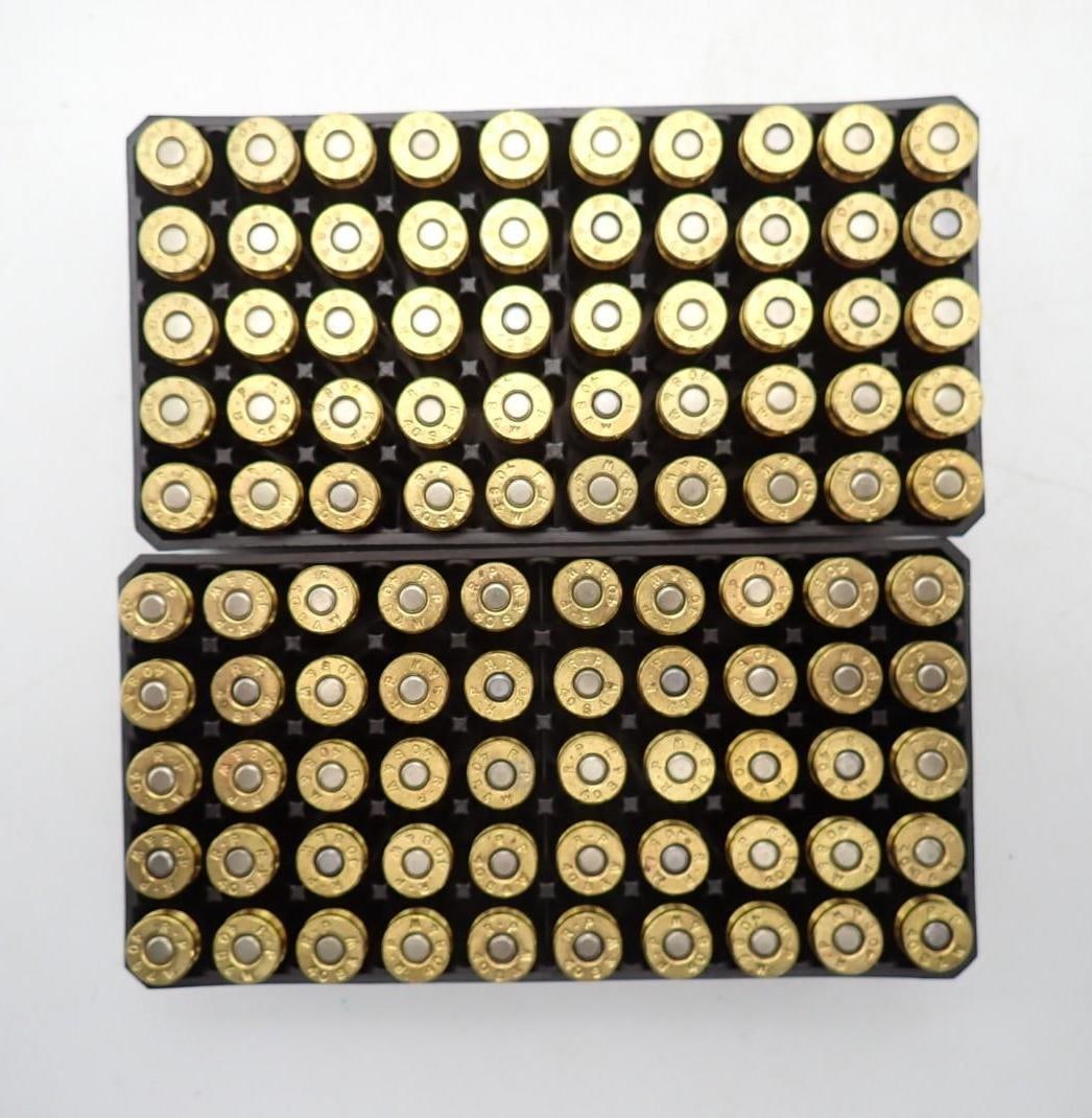 (2) 100 Round Boxes of Remington .40 S&W JHP Cartridges - 3