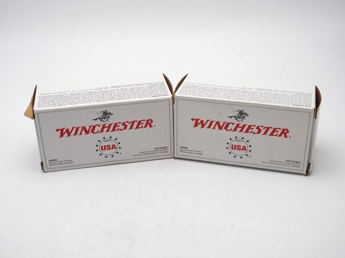 (2) 100 Round Boxes of Winchester .40 S&W Cartridges - 2