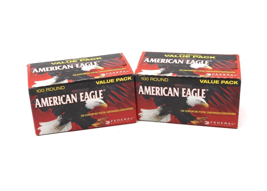 (2) 100 Round Boxes of American Eagle .40 S&W Cartridges (1 of 2)