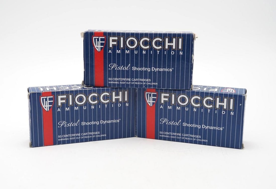 (3) Boxes of Fiocchi .40 S&W Cartridges - 2