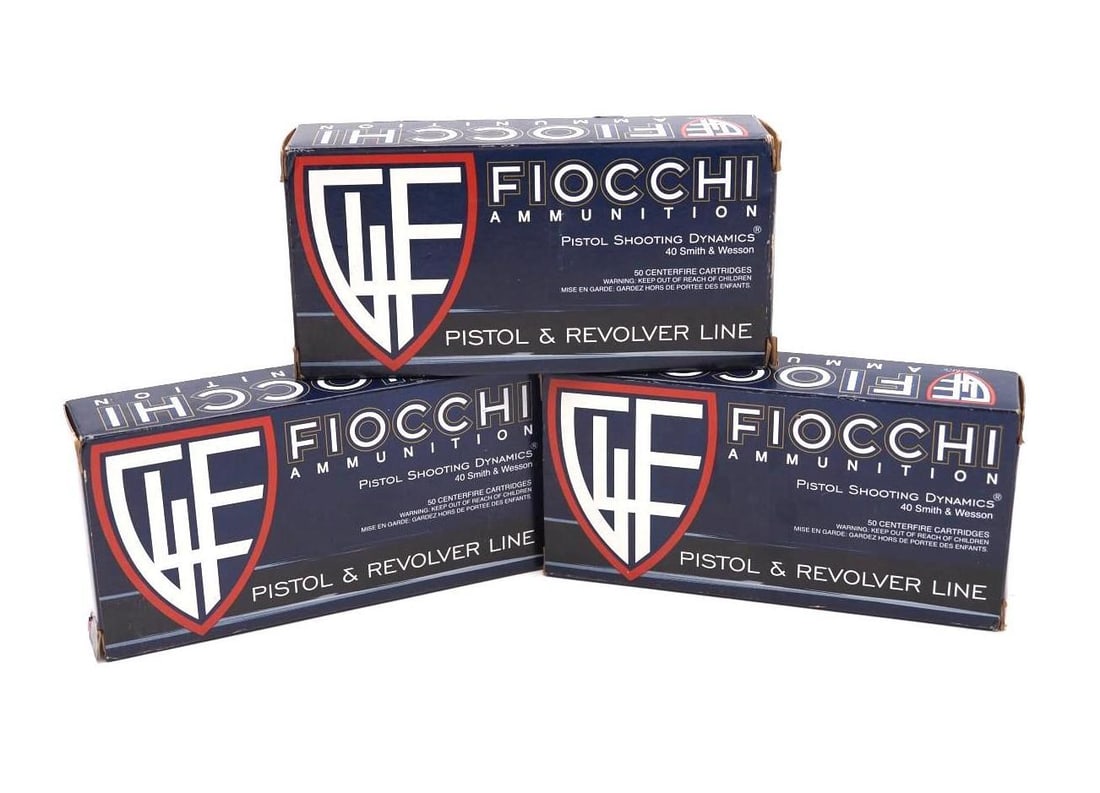 (3) Boxes of Fiocchi .40 S&W JHP Cartridges (1 of 2)