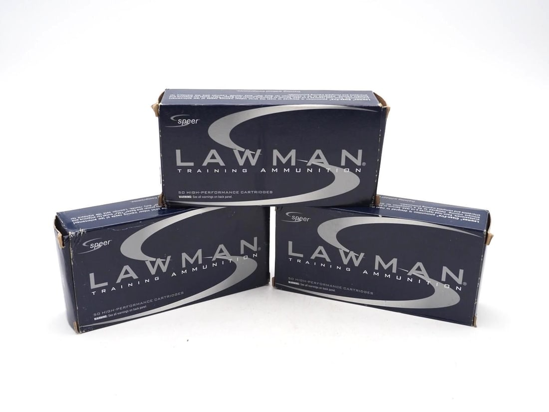 (3) Boxes of Speer Lawman .40 S&W Cartridges - 2