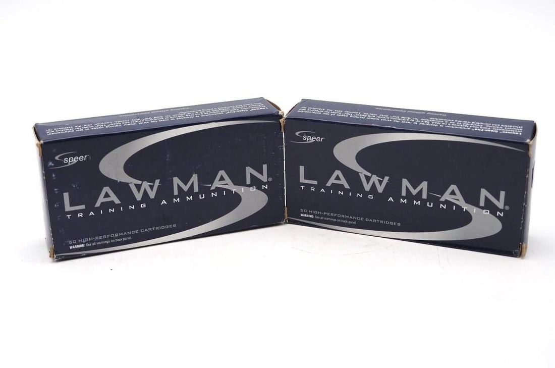 (2) Boxes of Speer Lawman .40 S&W Cartridges (1 of 3)
