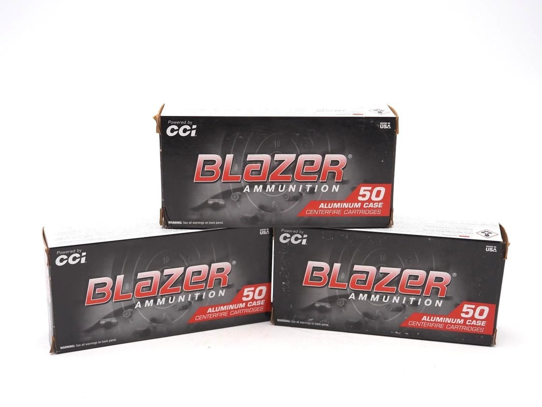 (3) Boxes of CCi Blazer .40 S&W Cartridges (1 of 3)
