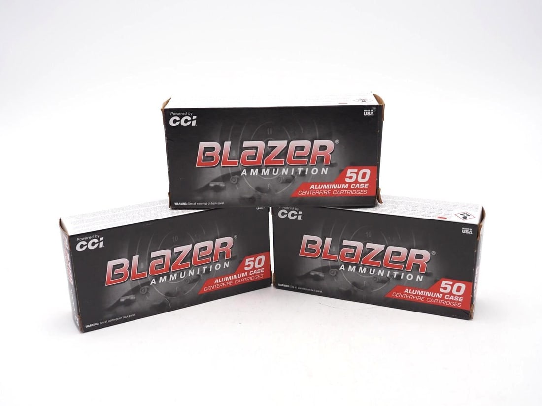 (3) Boxes of CCi Blazer .40 S&W Cartridges (1 of 3)