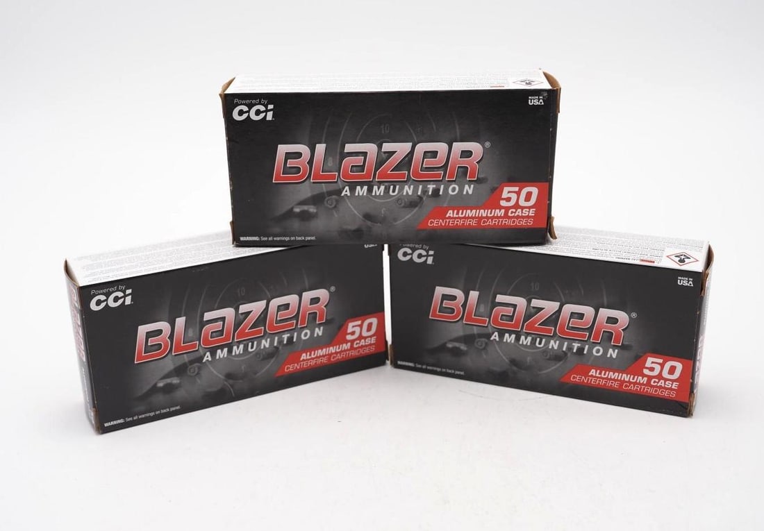 (3) Boxes of CCi Blazer .40 S&W Cartridges - 2