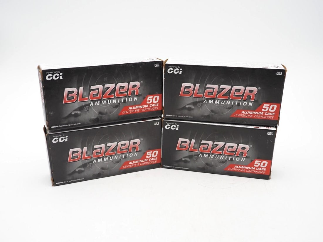 (4) Boxes of CCi Blazer .40 S&W Cartridges (1 of 2)