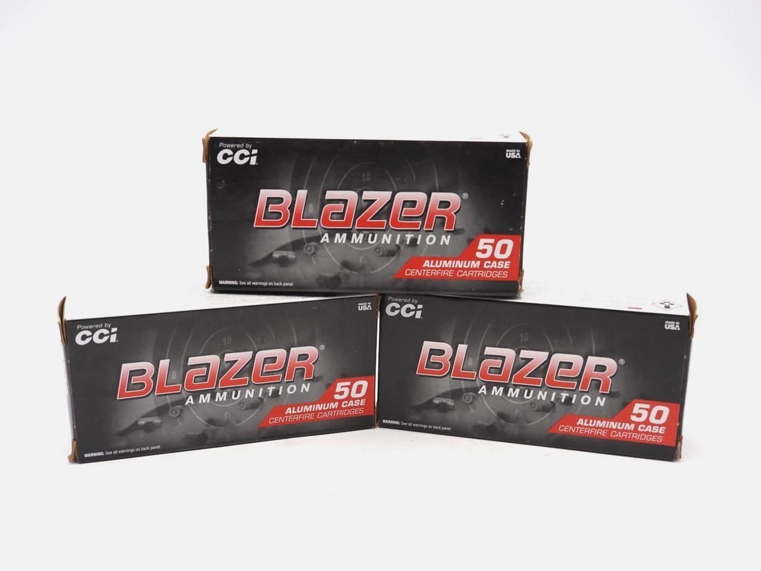 (3) Boxes of CCi Blazer .40 S&W Cartridges (1 of 3)