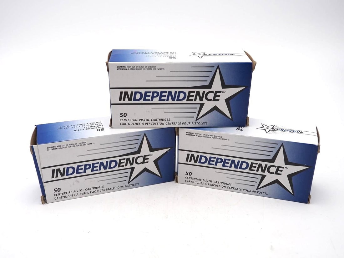 (3) Boxes of Independence .357 Mag. Cartridges - 2