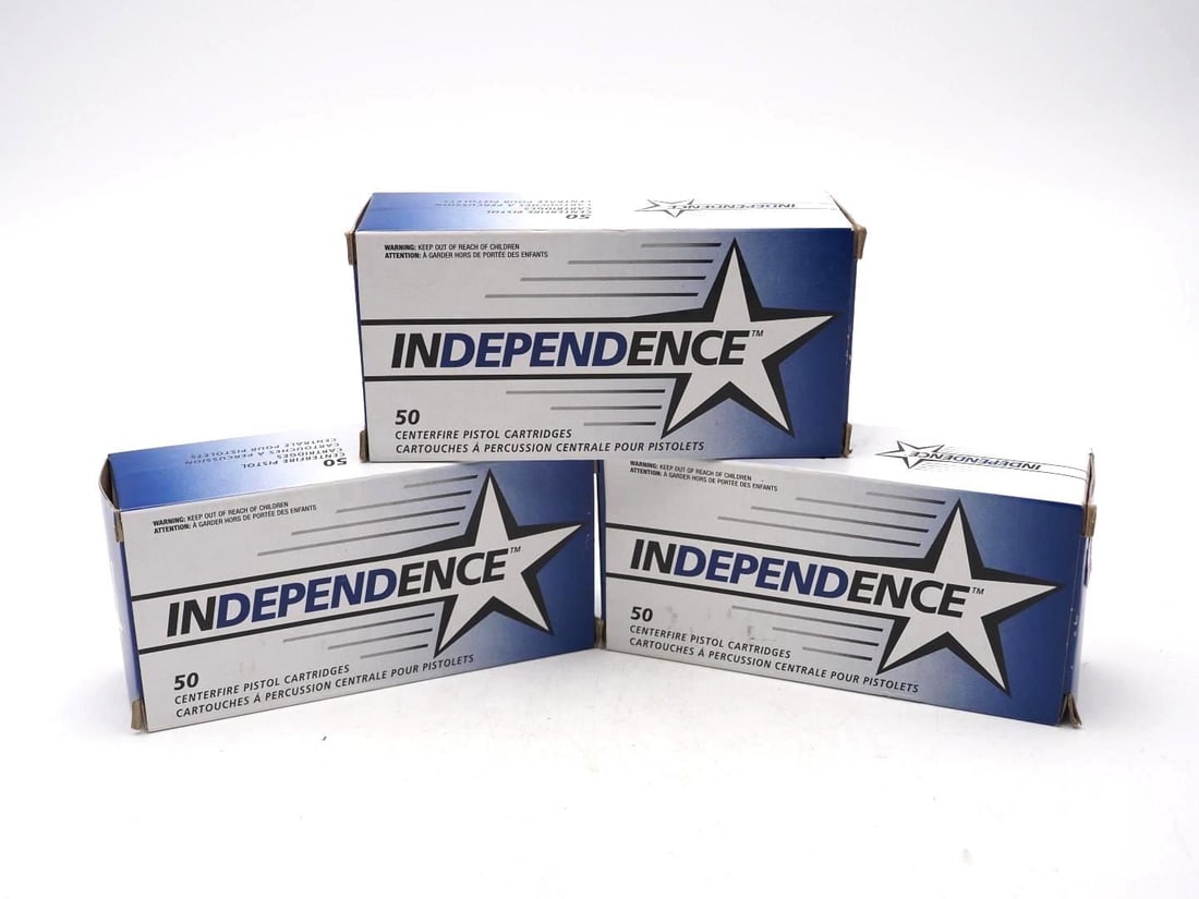 (3) Boxes of Independence .357 Mag. Cartridges (1 of 3)
