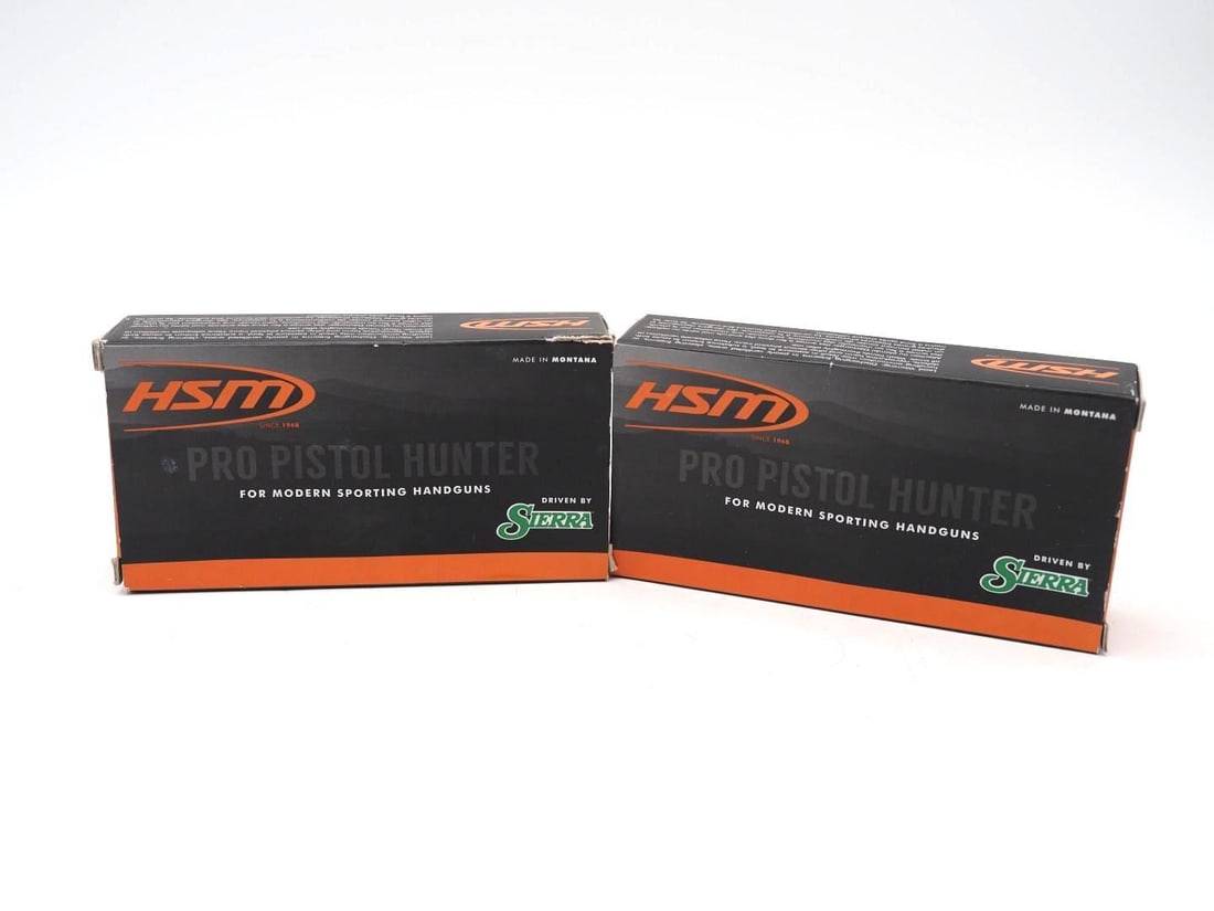 (2) Boxes of HSM Pro Hunter .500 S&W Cartridges (1 of 3)