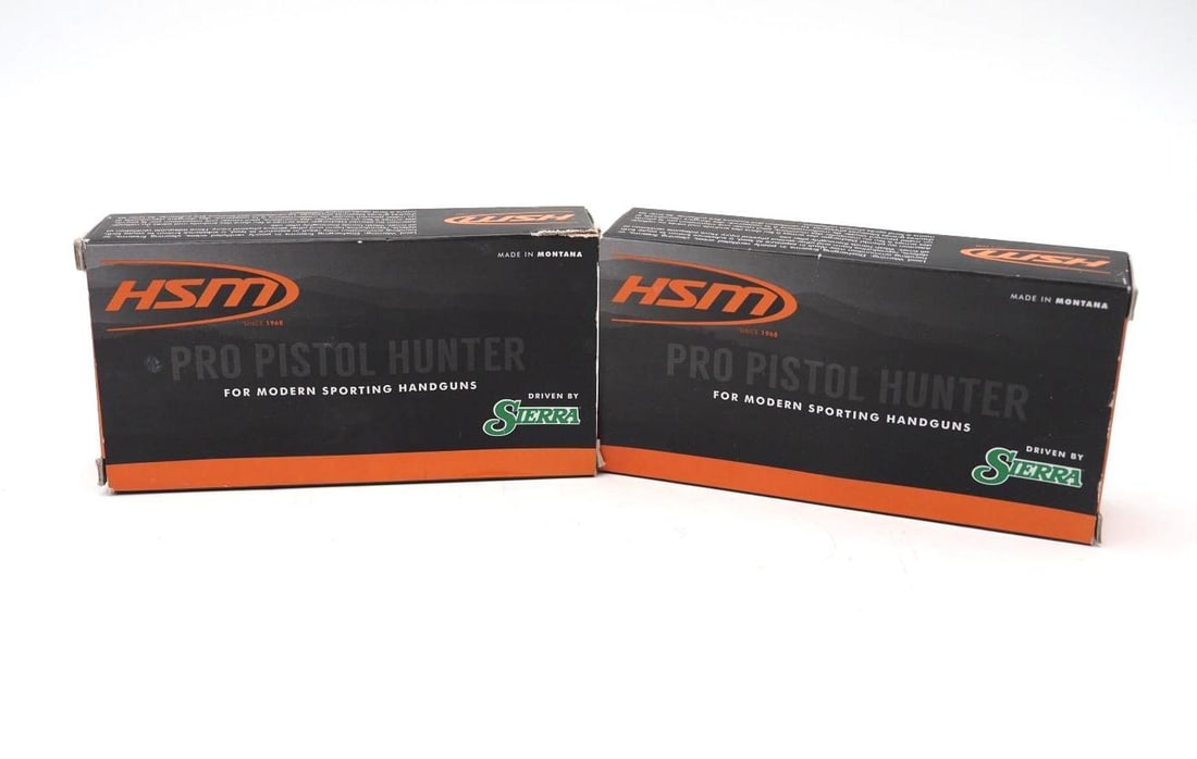 (2) Boxes of HSM Pro Hunter .500 S&W Cartridges - 2