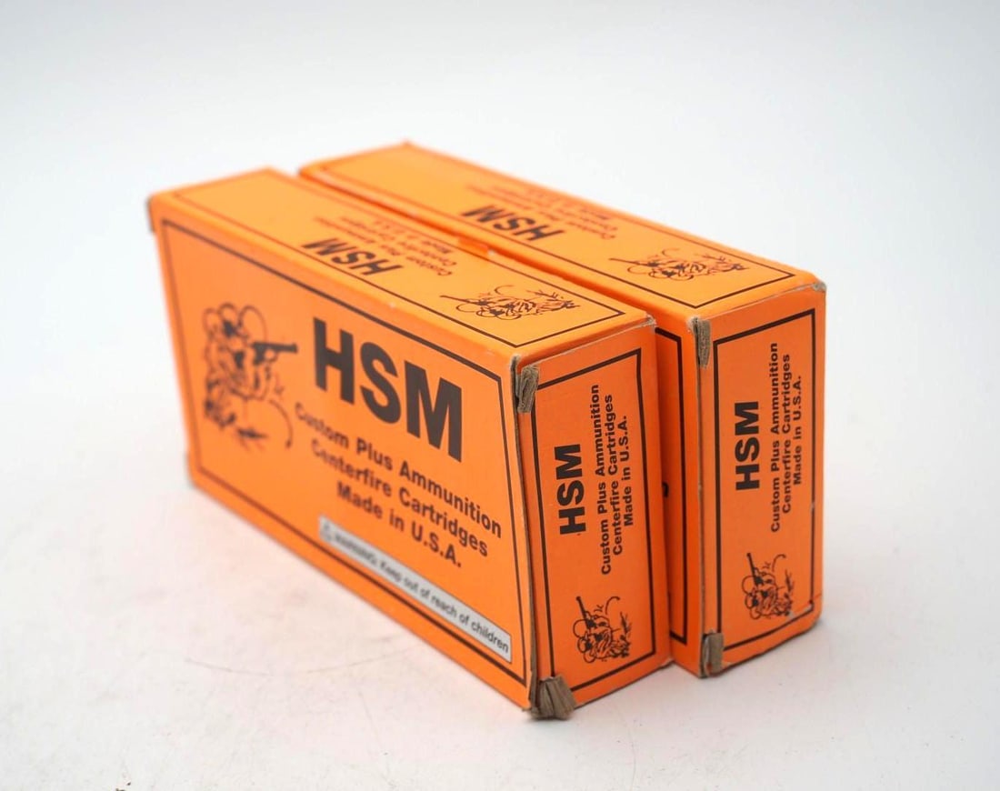 (2) Boxes of HSM JHP .500 S&W Cartridges - 2