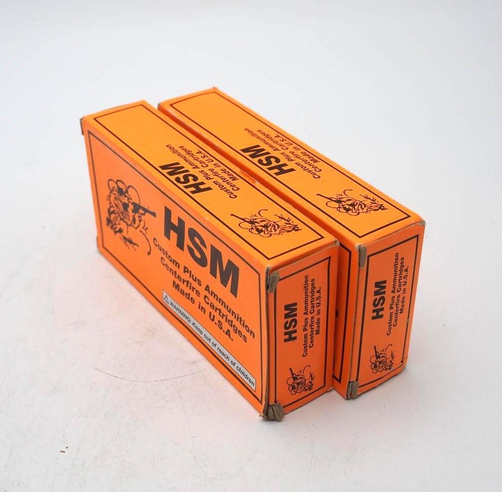 (2) Boxes of HSM JHP .500 S&W Cartridges - 3
