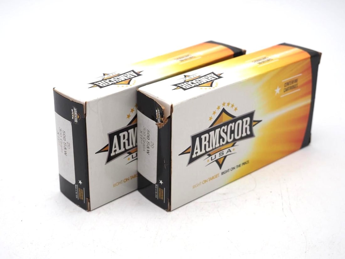 (2) Boxes of Armscor .500 S&W Cartridges (1 of 2)