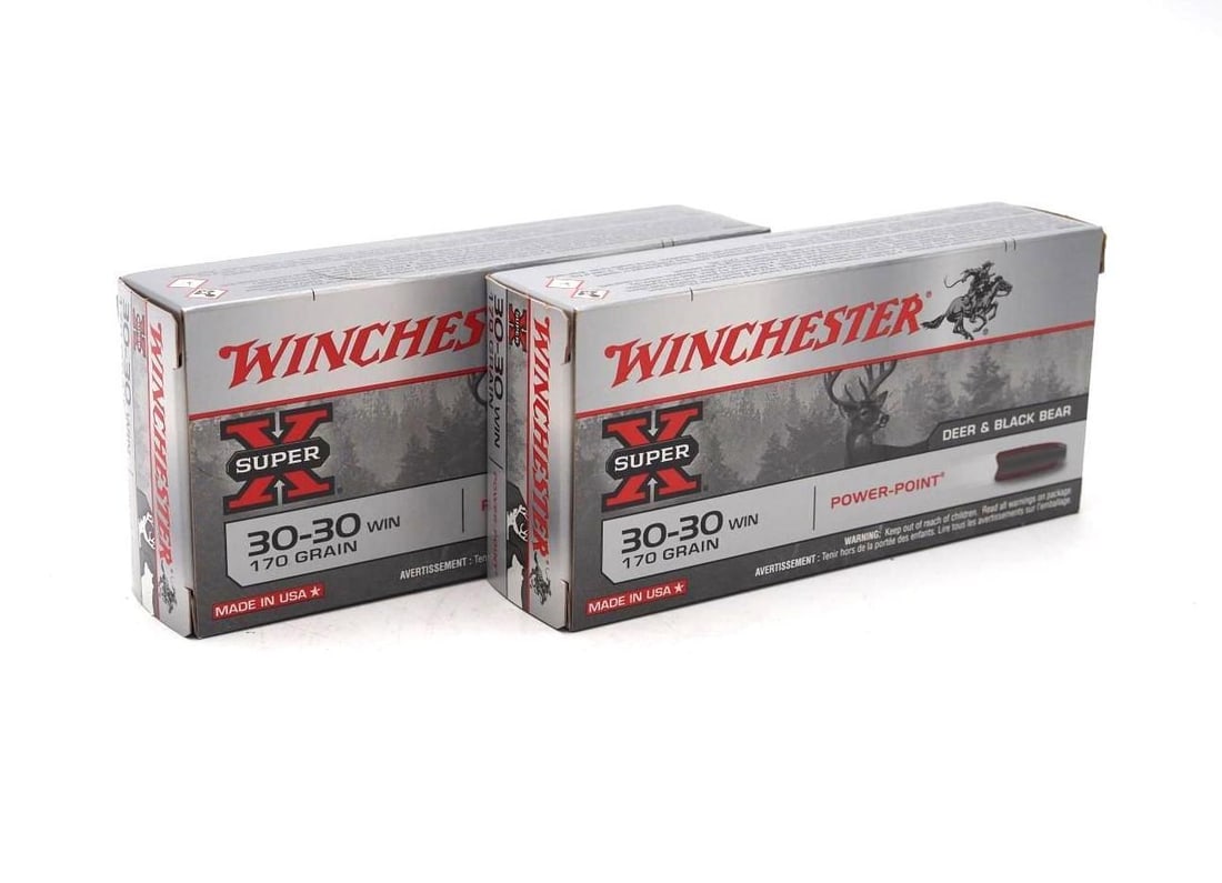 (2) Boxes of Winchester .30-30 Cartridges (1 of 2)