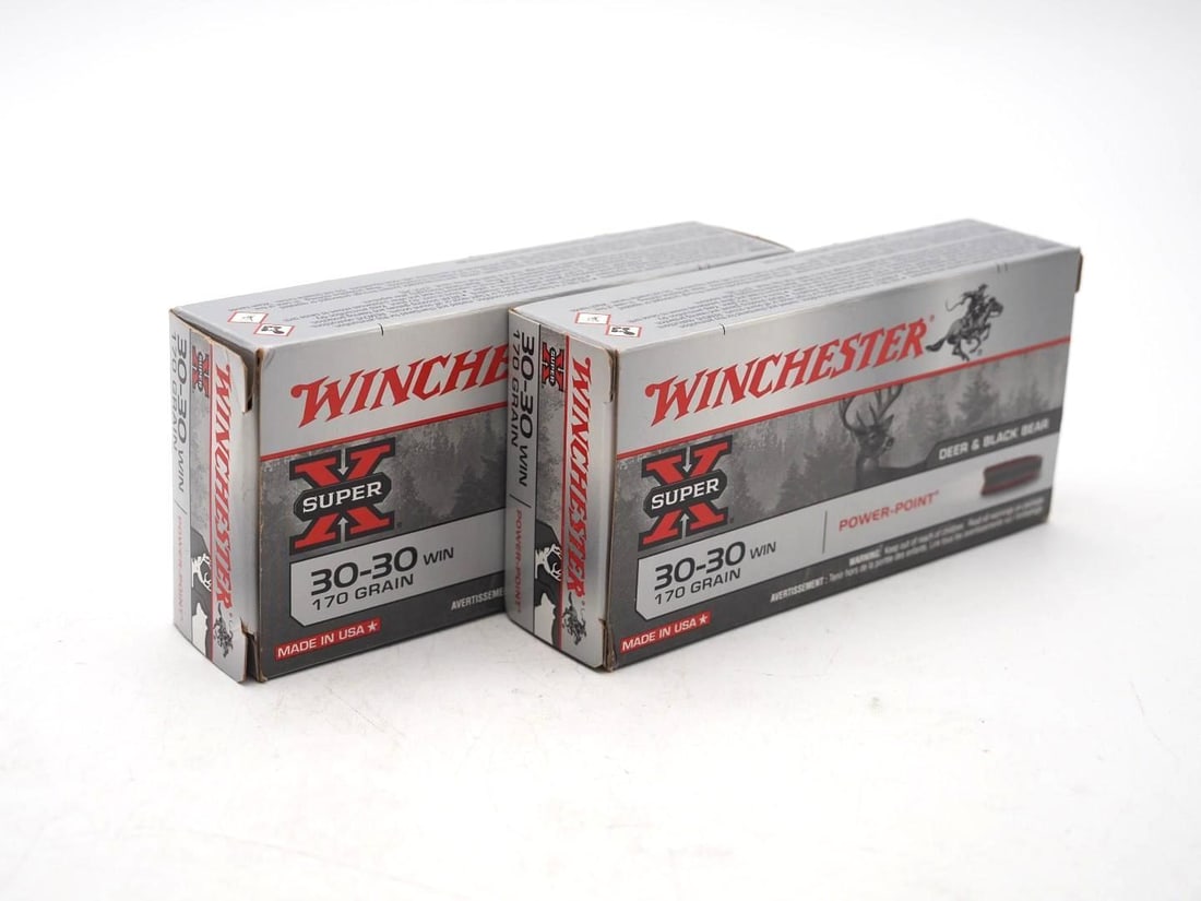(2) Boxes of Winchester .30-30 Cartridges (1 of 2)