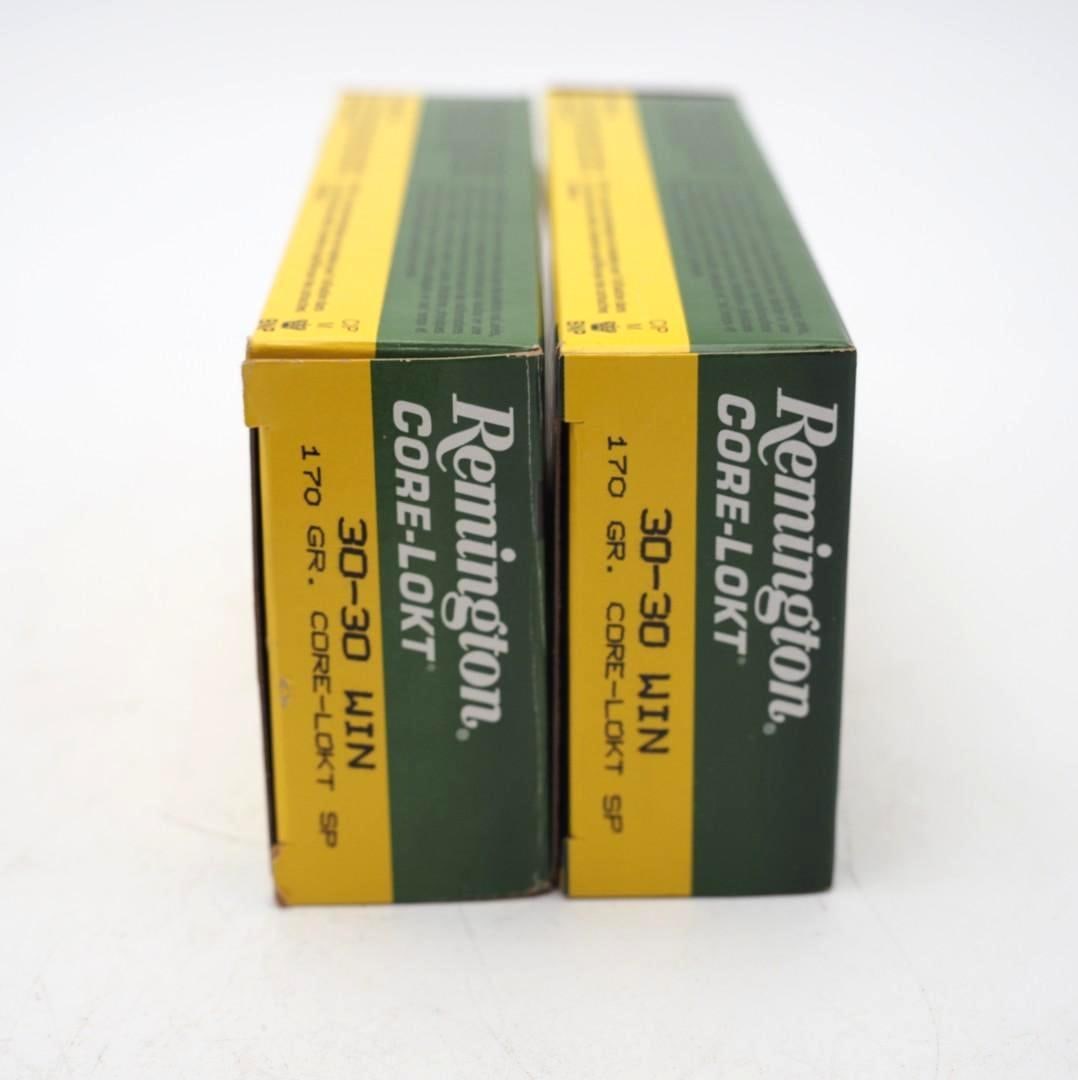(2) Boxes of Remington .30-30 Cartridges - 2