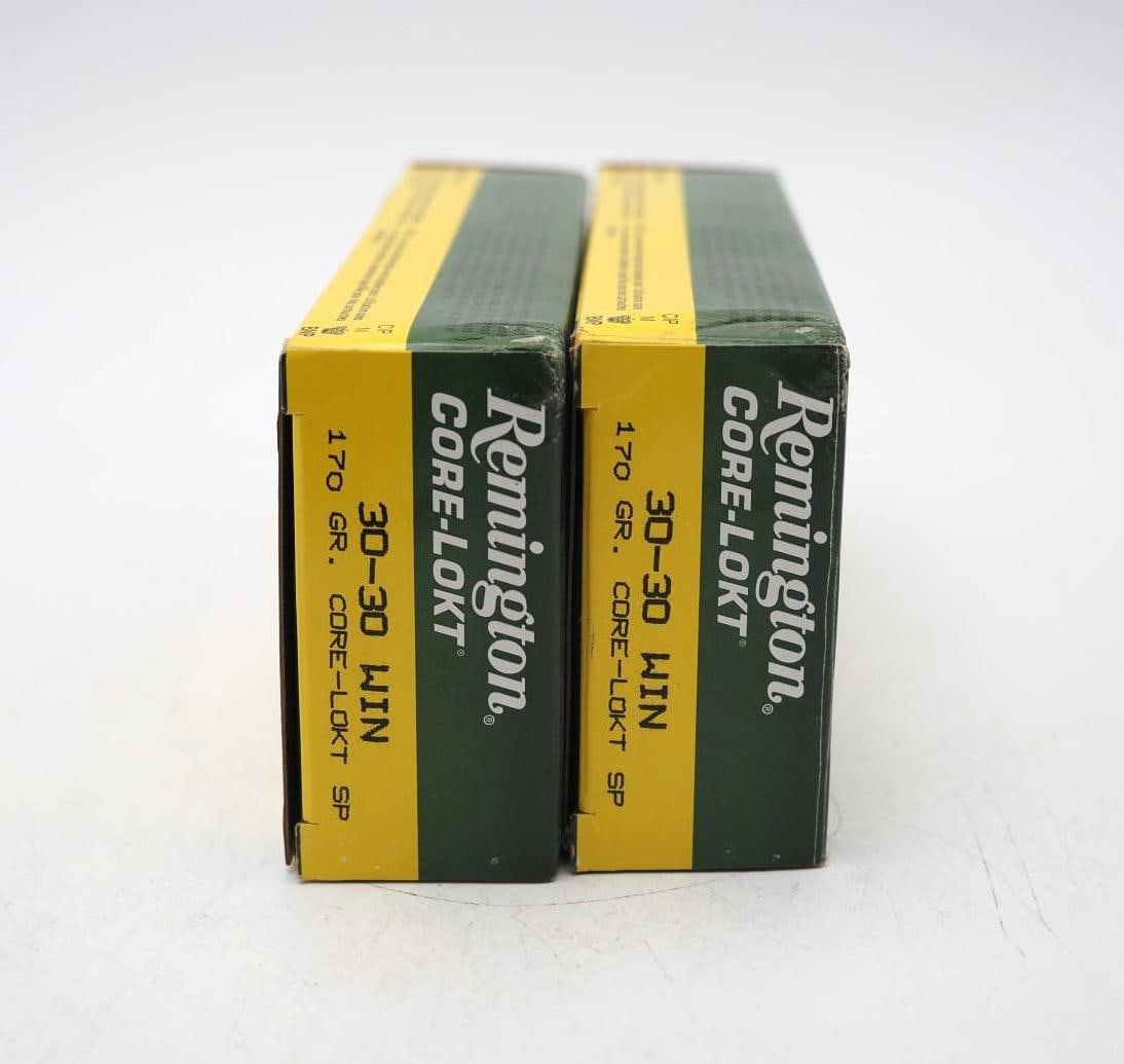 (2) Boxes of Remington .30-30 Cartridges - 2