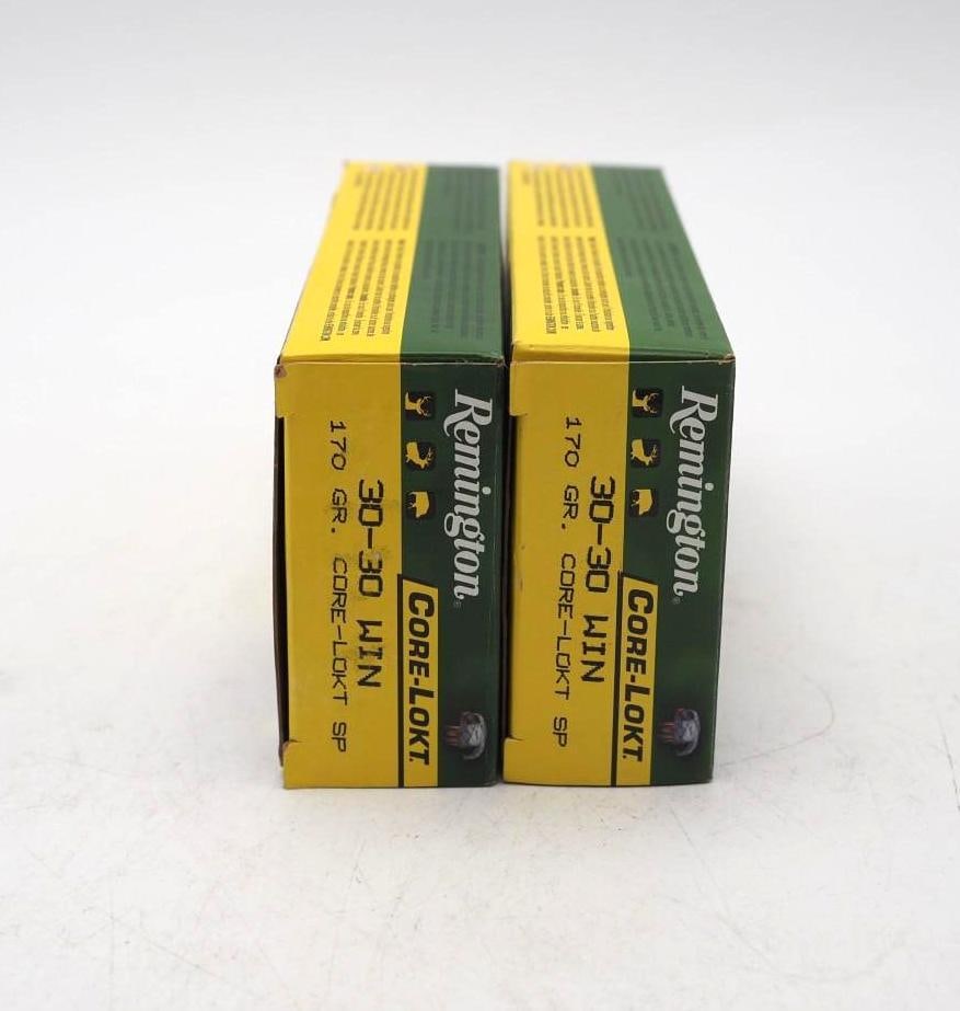 (2) Boxes of Remington .30-30 Cartridges - 2