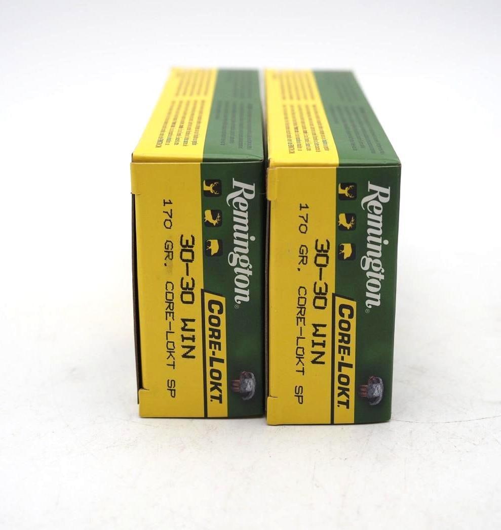 (2) Boxes of Remington .30-30 Cartridges - 2