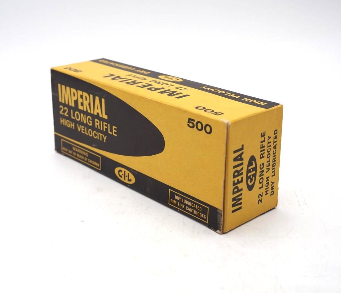 Vintage Imperial 500 Round .22 LR Cartridge Brick - 2