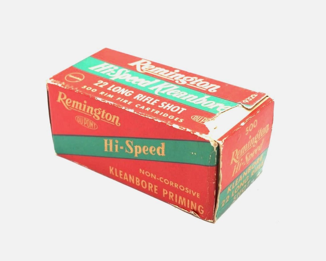 Vintage Remington 500 Round .22 LR Cartridge Brick: Vintage Remington 500 Round .22 LR Cartridge Brick