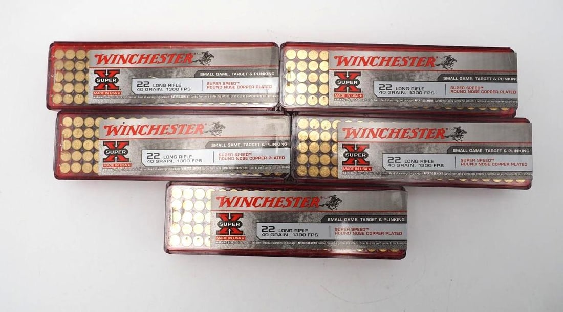 (500) Winchester Super Speed .22 LR Cartridges - 3
