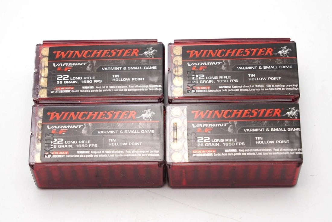 (200) Winchester Varmint LF .22 LR Cartridges - 2