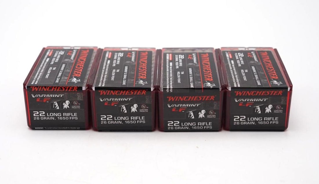 (200) Winchester Varmint LF .22 LR Cartridges - 3