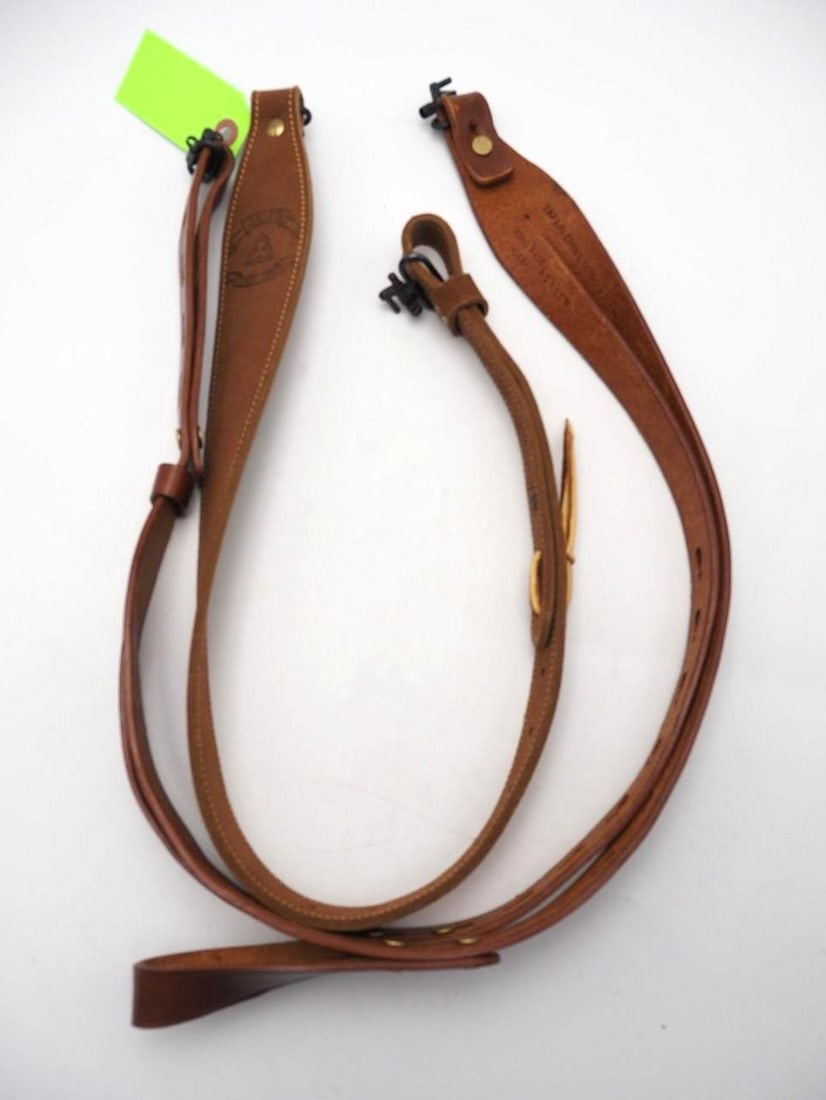 (2) Galco Leather Slings: (2) Galco Leather Slings