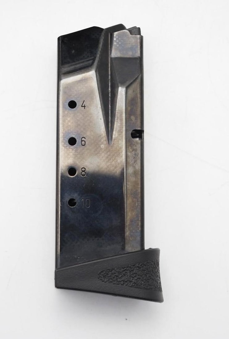 (6) 10 Round Compact S&W .45 ACP Magazines W/ Nylon Belt Rig - 4