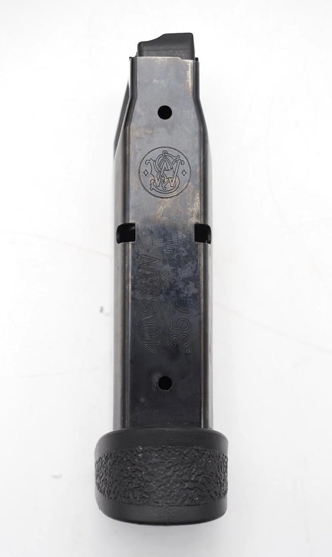(6) 10 Round Compact S&W .45 ACP Magazines W/ Nylon Belt Rig - 5