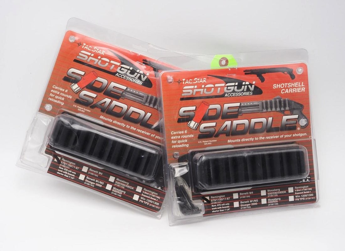 (2) Shotgun Side Saddle Shell Carriers - 2