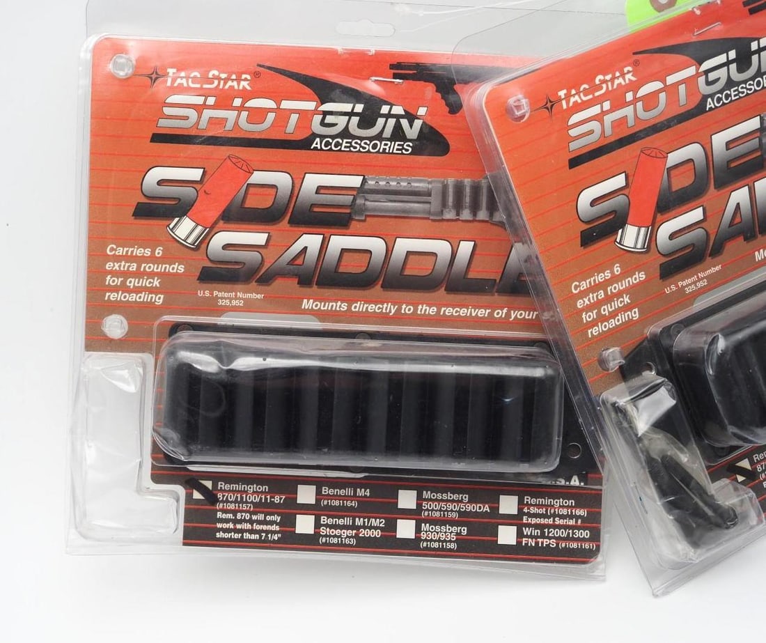 (2) Shotgun Side Saddle Shell Carriers - 4